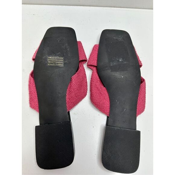 This is our other line mules Womens Size 7 Red Slip On Slide Shoes - Picture 7 of 7